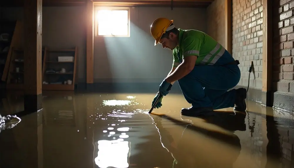 Professional water damage restoration services in Rougemont, NC
